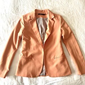Ark & Co blazer in salmon / pastel orange, US size S